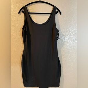 Express NWT Charcoal Black Body Contour Dress or Shapewear Dress
